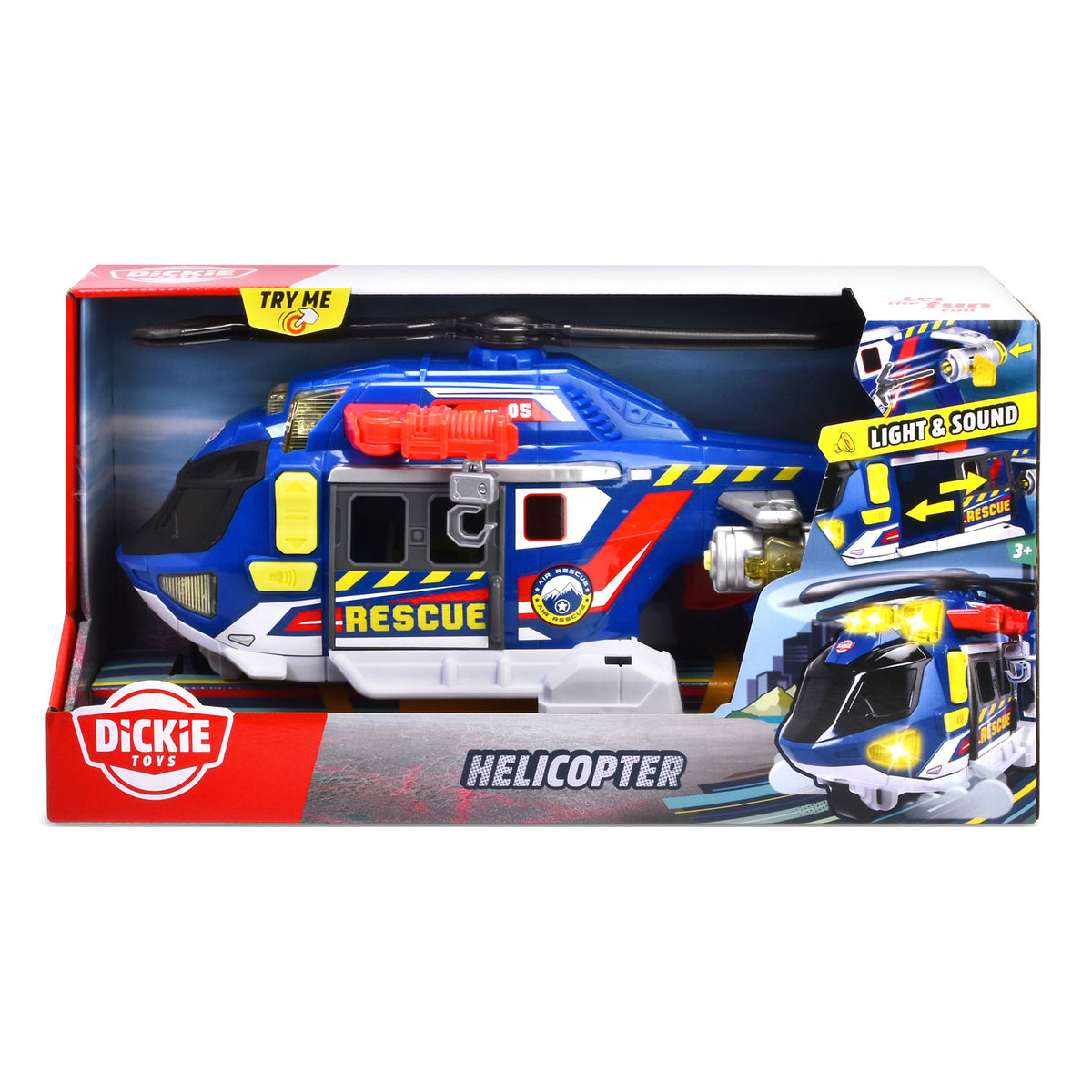 Dickie Toys Pelastushelikopteri Äänillä ja Valoilla