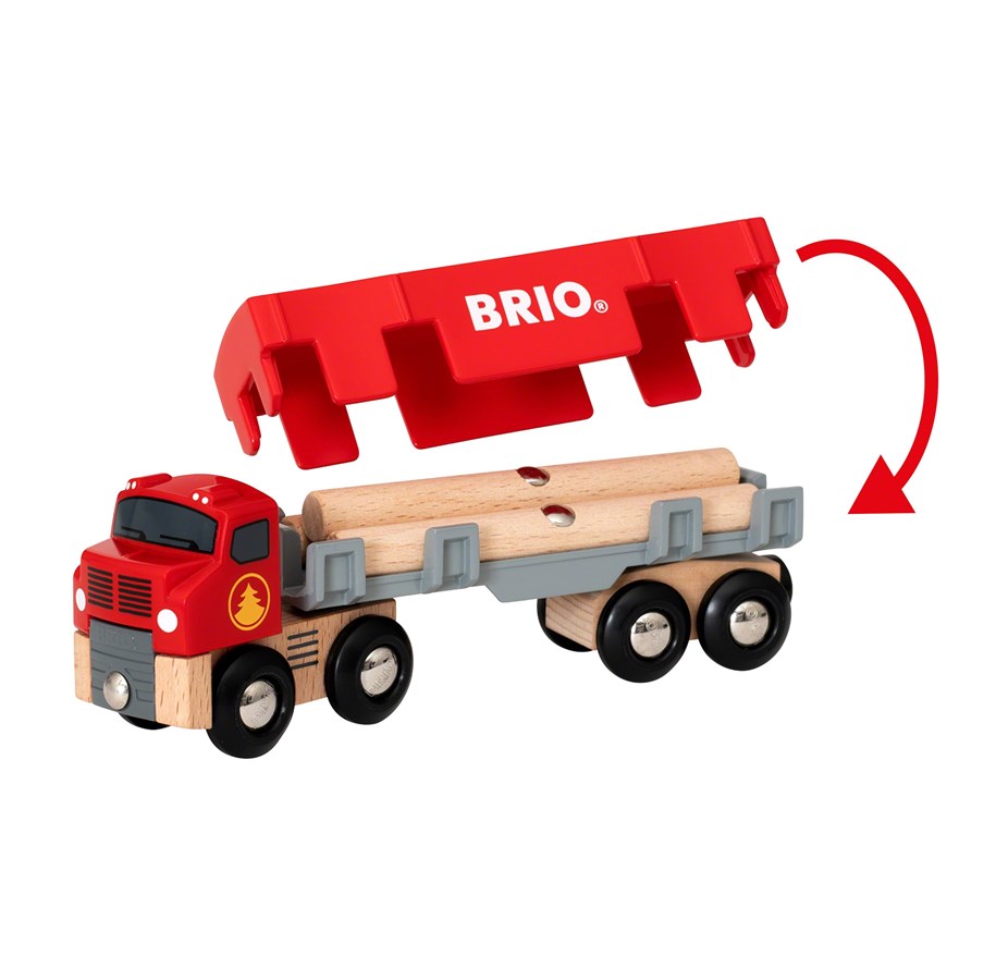 33657 Brio Puujunarata Puutavara-auto