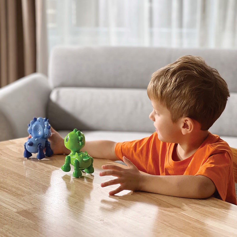 YCOO Dino Heads Up Interaktiivinen Robotti Dinosaurus Lajitelma