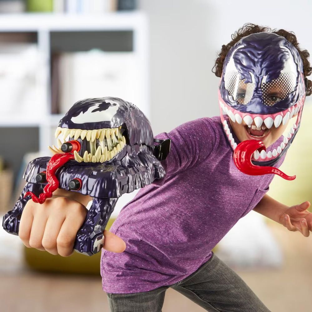 Nerf Blaster Spiderman Venom Versus Vaahtoammusase