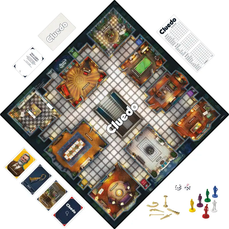 Cluedo Lautapeli Refresh FI