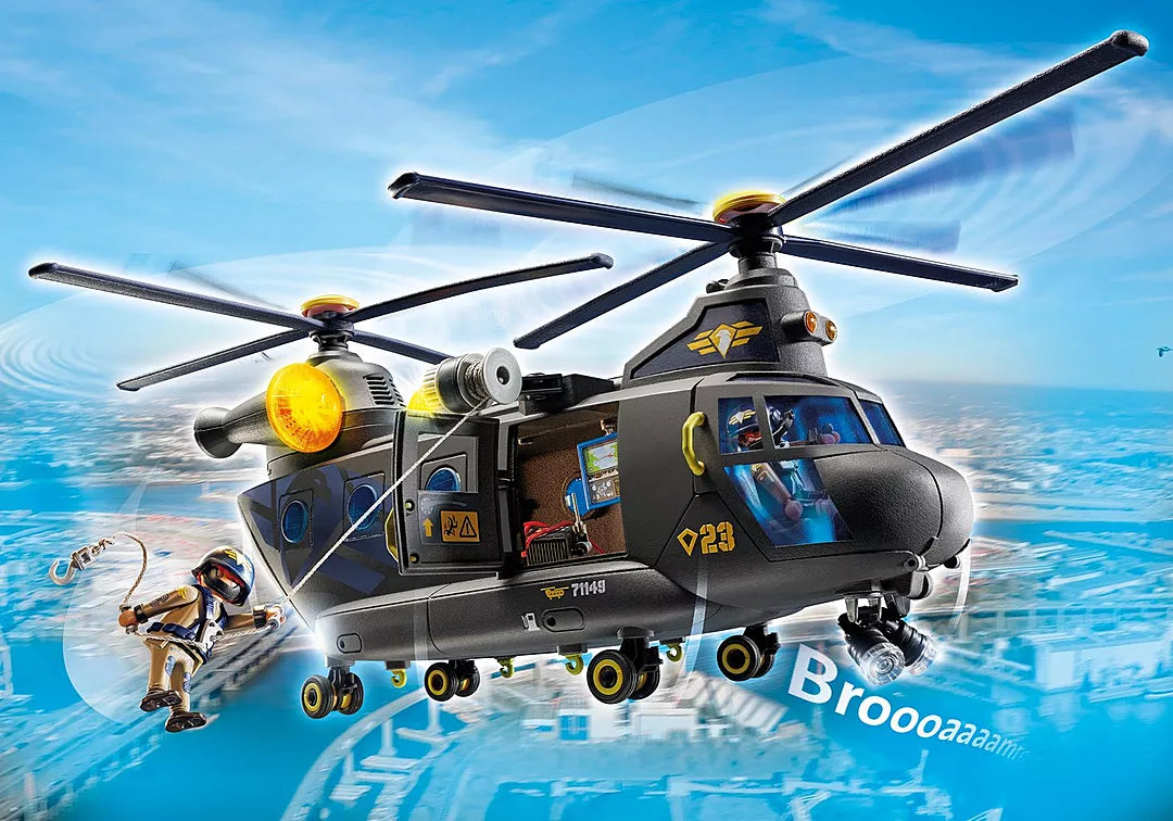 Playmobil City Action 71149 Tactical Unit Pelastushelikopteri