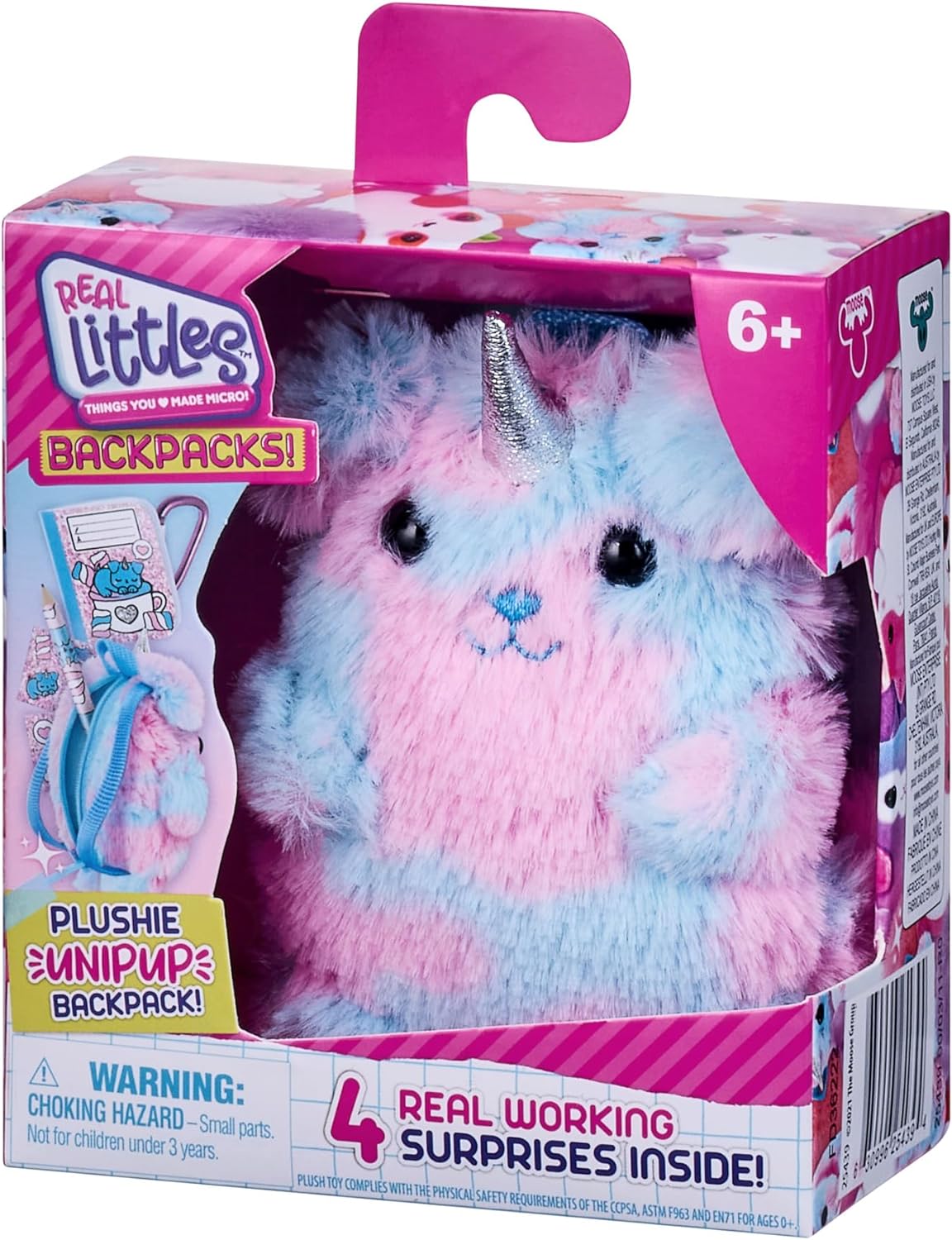 Real Littles Pehmoeläin Minireppu Yllätyksillä