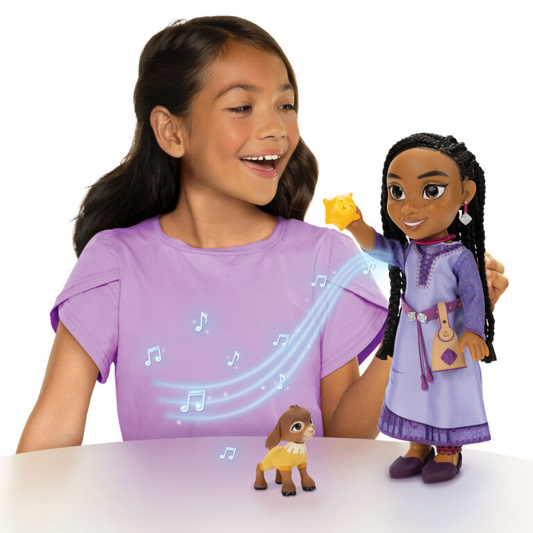 Disney Make-A-Wish Laulava Asha Nukke 38 cm