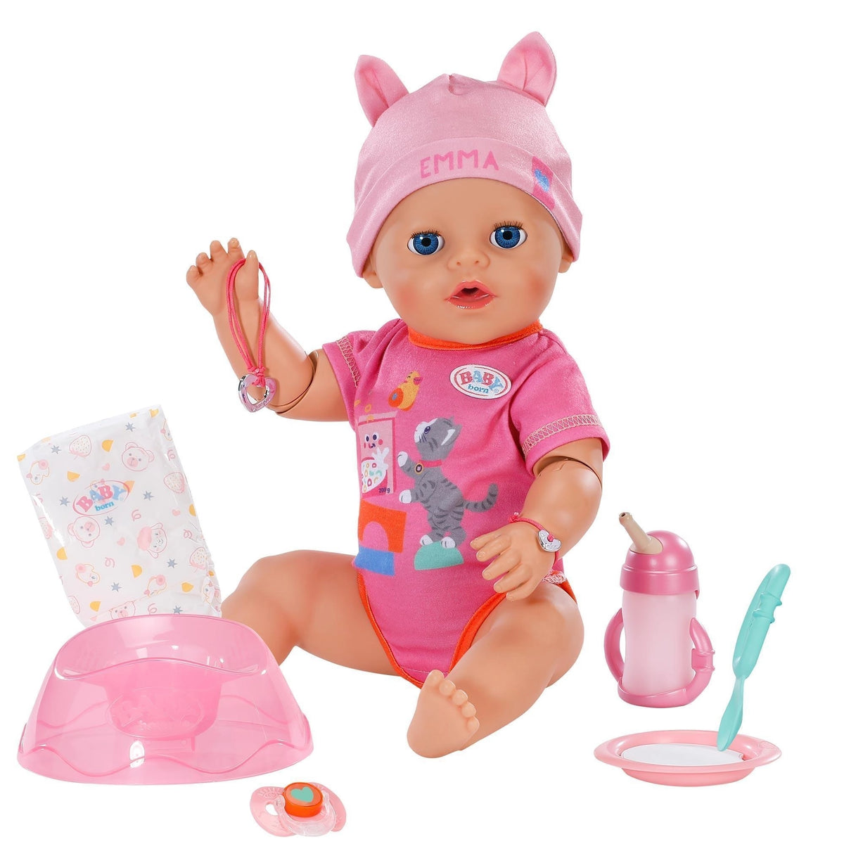 Baby Born Emma Click & Play Vauvanukke 43cm