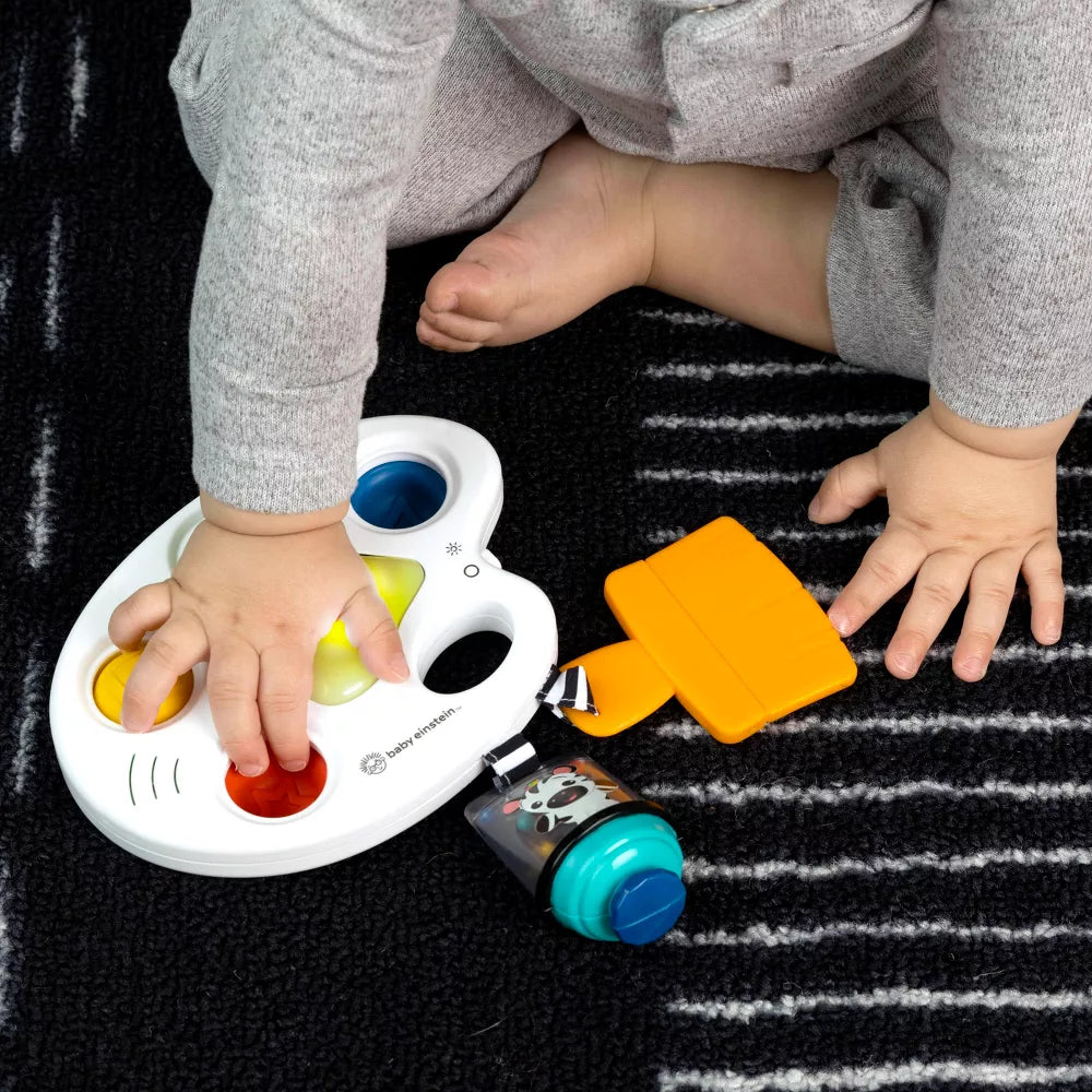 Baby Einstein Popper Activity Paint Pallet Dimples Poksauttelulelu