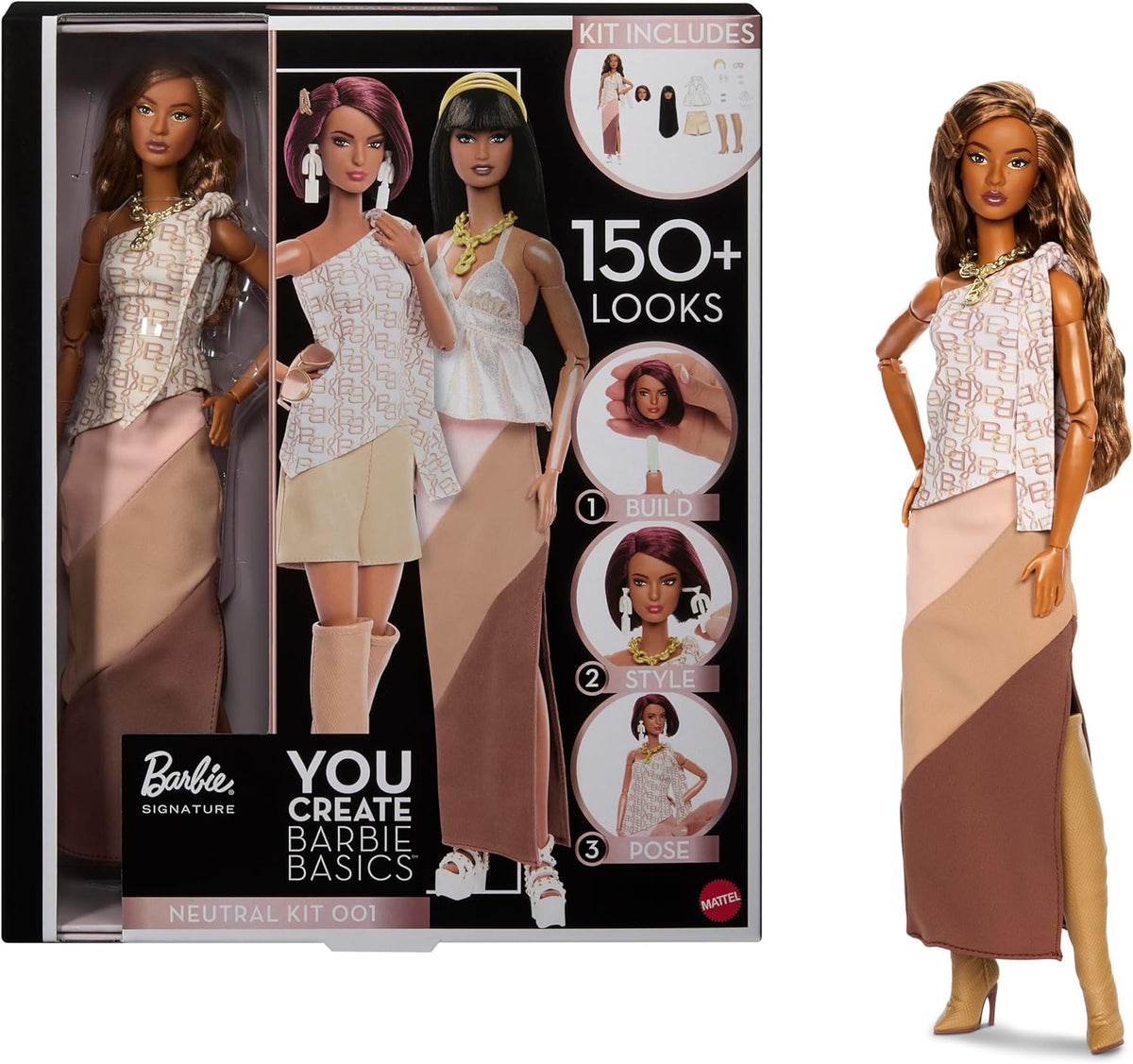 Barbie You Create Basics Neutral Kit #001