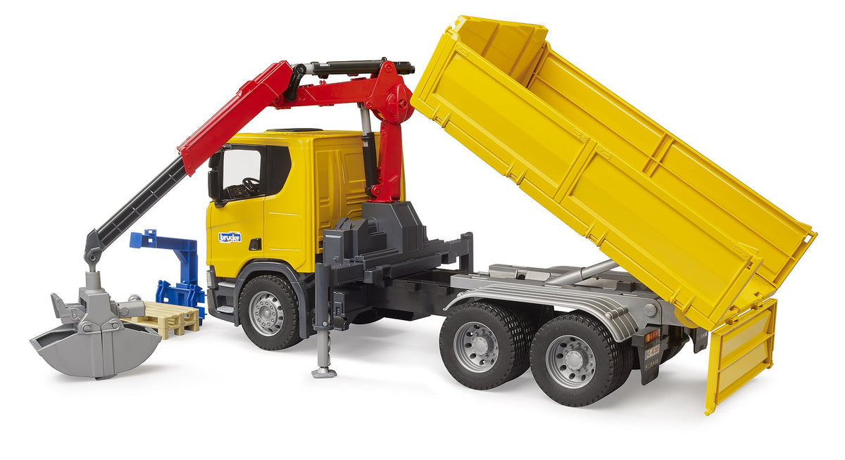 Bruder 03551 Skania Super 560R Kuorma-Auto Lastausnosturilla