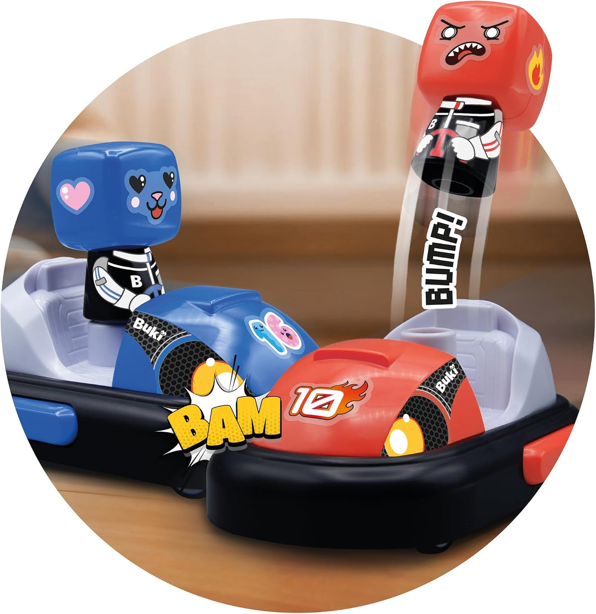 Buki RC Super Karts Radio-Ohjattavat Törmäilyautot