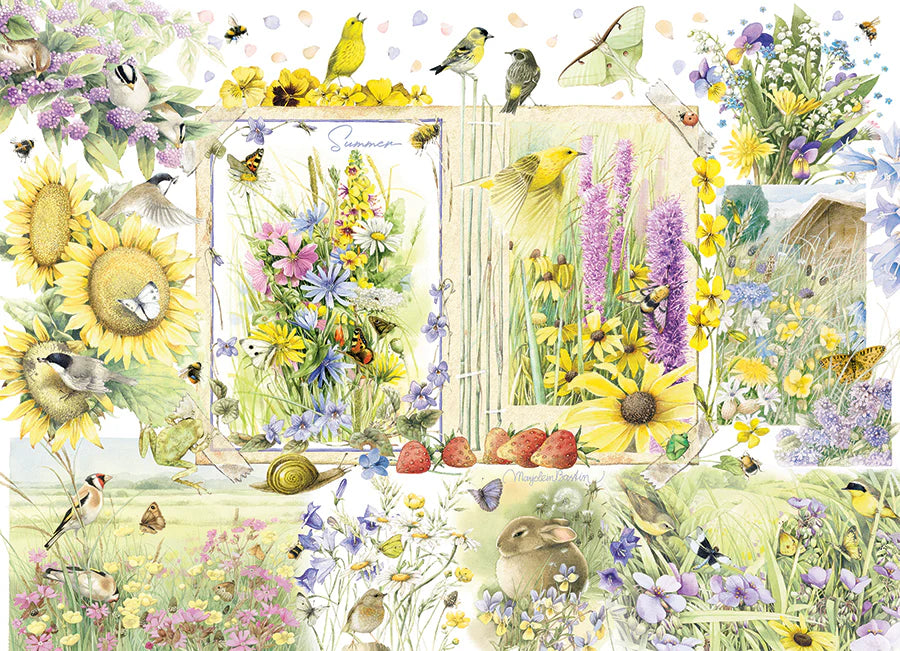 Cobble Hill 1000 Palan Palapeli Natures Journal Summer