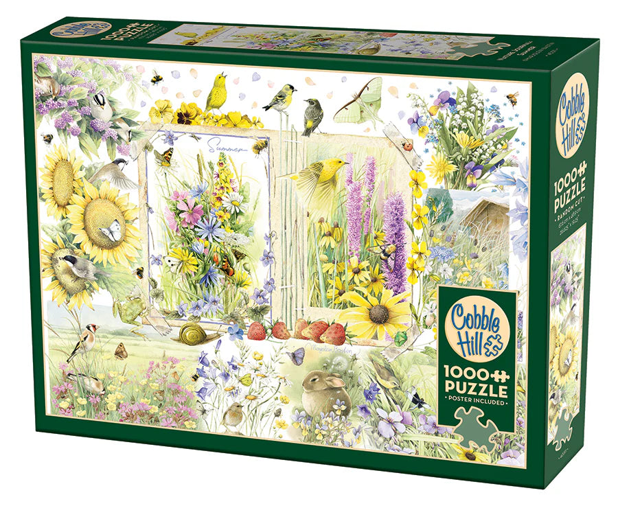 Cobble Hill 1000 Palan Palapeli Natures Journal Summer