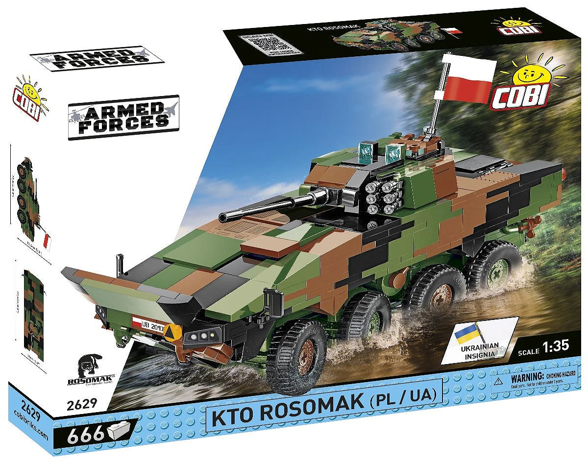 Cobi 2629 KT0 Rosomak Koottava Panssarivaunu 1:35