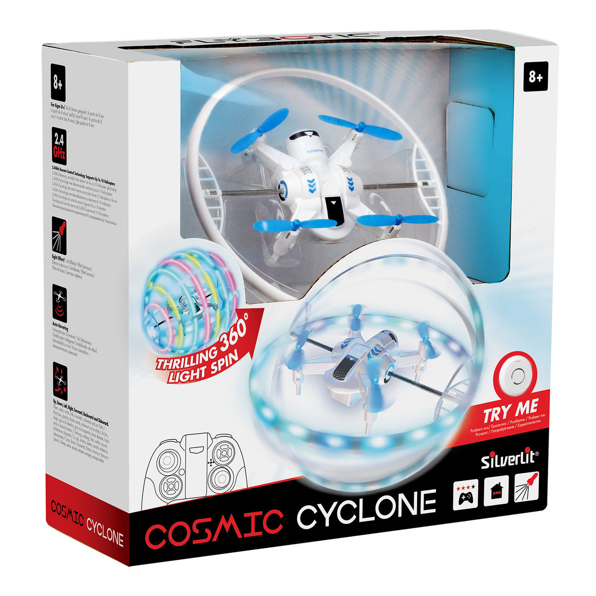 Exost Silverlit Cosmic Cyclone Radio-Ohjattava Drone