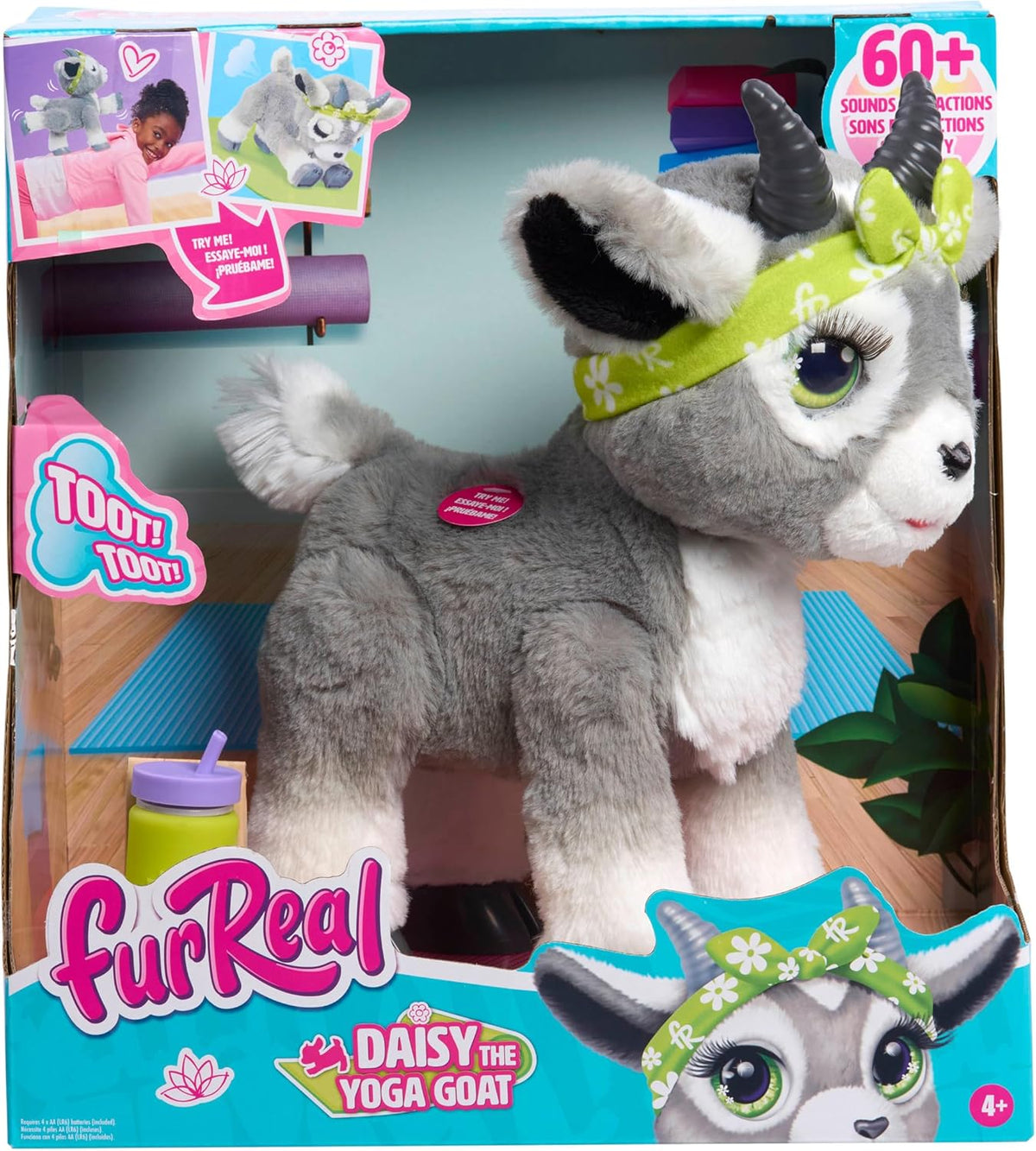 Furreal Daisy Yoga Goat Interaktiivinen Jooga Vuohi
