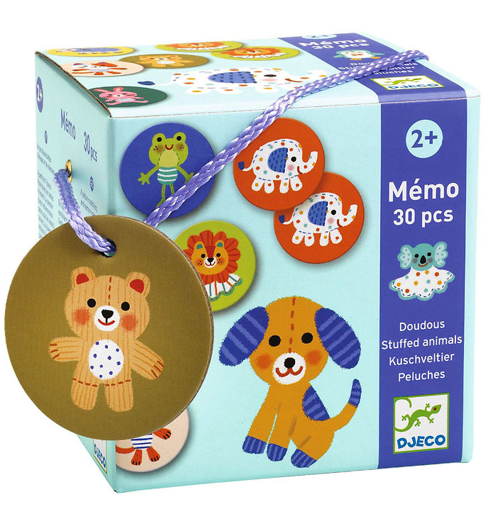 Djeco Memo Pehmoeläimet Muistipeli