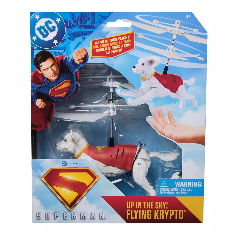 Superman Movie Flying Krypto Radio-ohjattava Lennätettävä Koira 19 cm