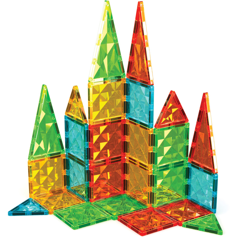 Geomag Magnetic Tiles 3D Magneettinen Rakennussarja 60 Osaa
