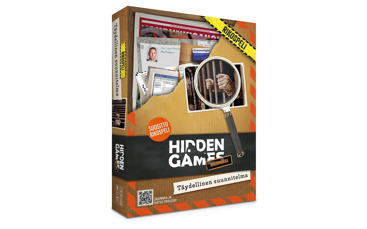 Hidden Games Rikospaikka - Täydellinen Suunnitelma "Pakohuonepeli"