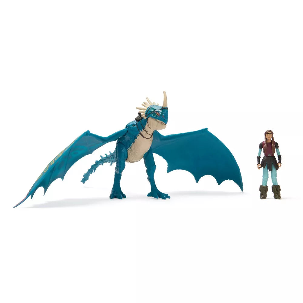 How To Train Your Dragon Deadly Nadder + Astrid