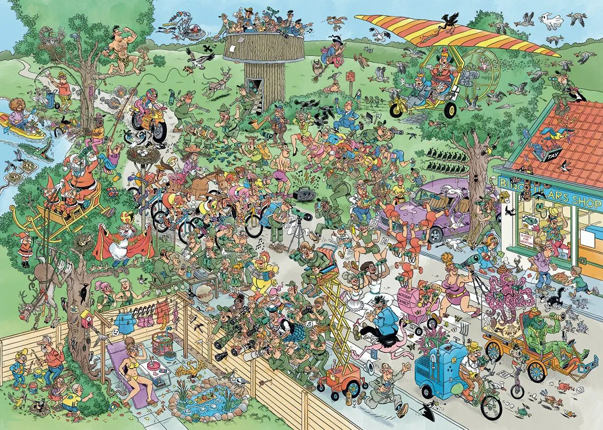 Jan van Haasteren Big Garden Birdwatch 1000 Palan Palapeli