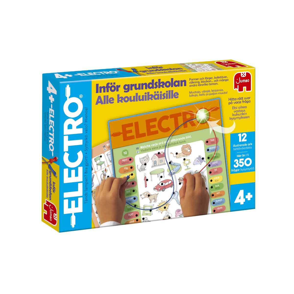 Jumbo Elektro Oppimisleikki Esikoulu 4+