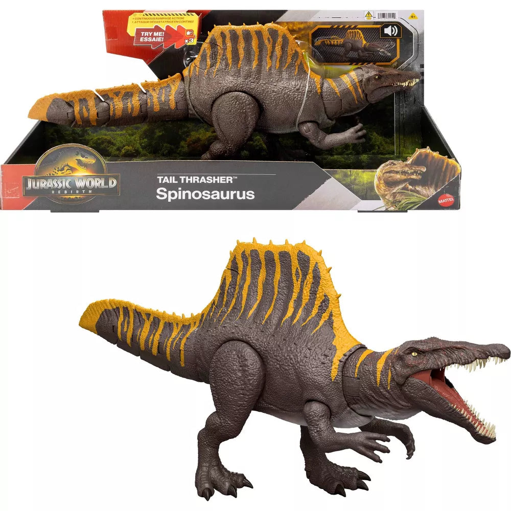 Jurassic World Interaktiivinen Rebirth Spinosaurus Dinosaurus Äänillä