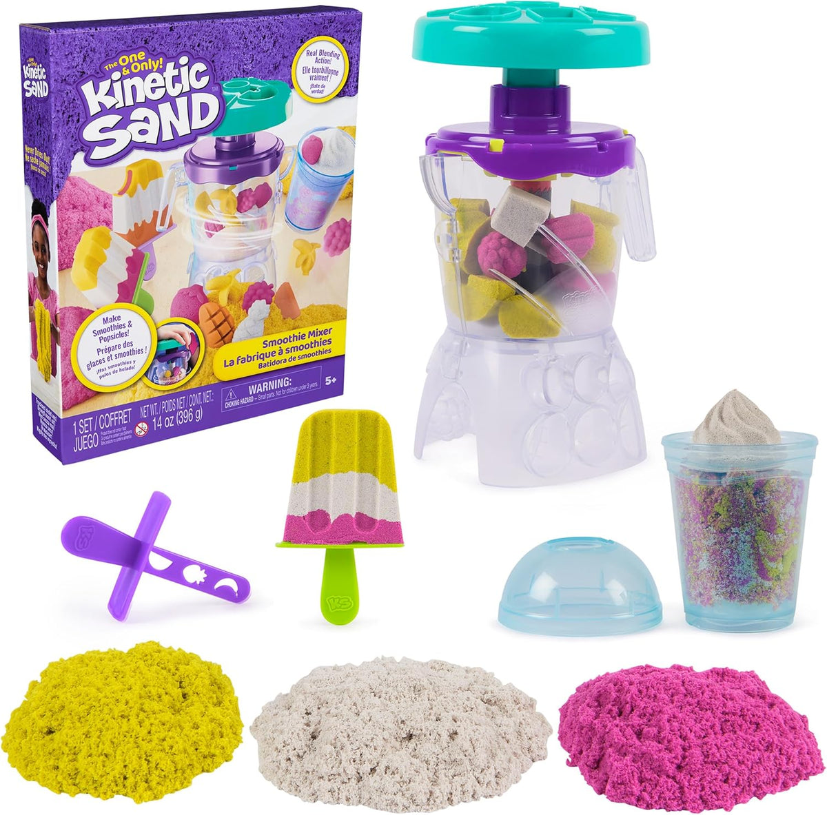 Kinetic Sand Taikahiekka Smoothie Mixer