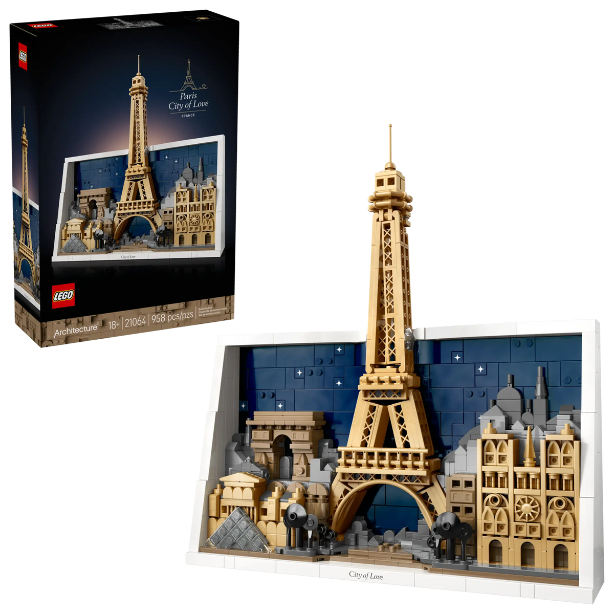 LEGO Architecture 21064 Pariisi – Rakkauden Kaupunki