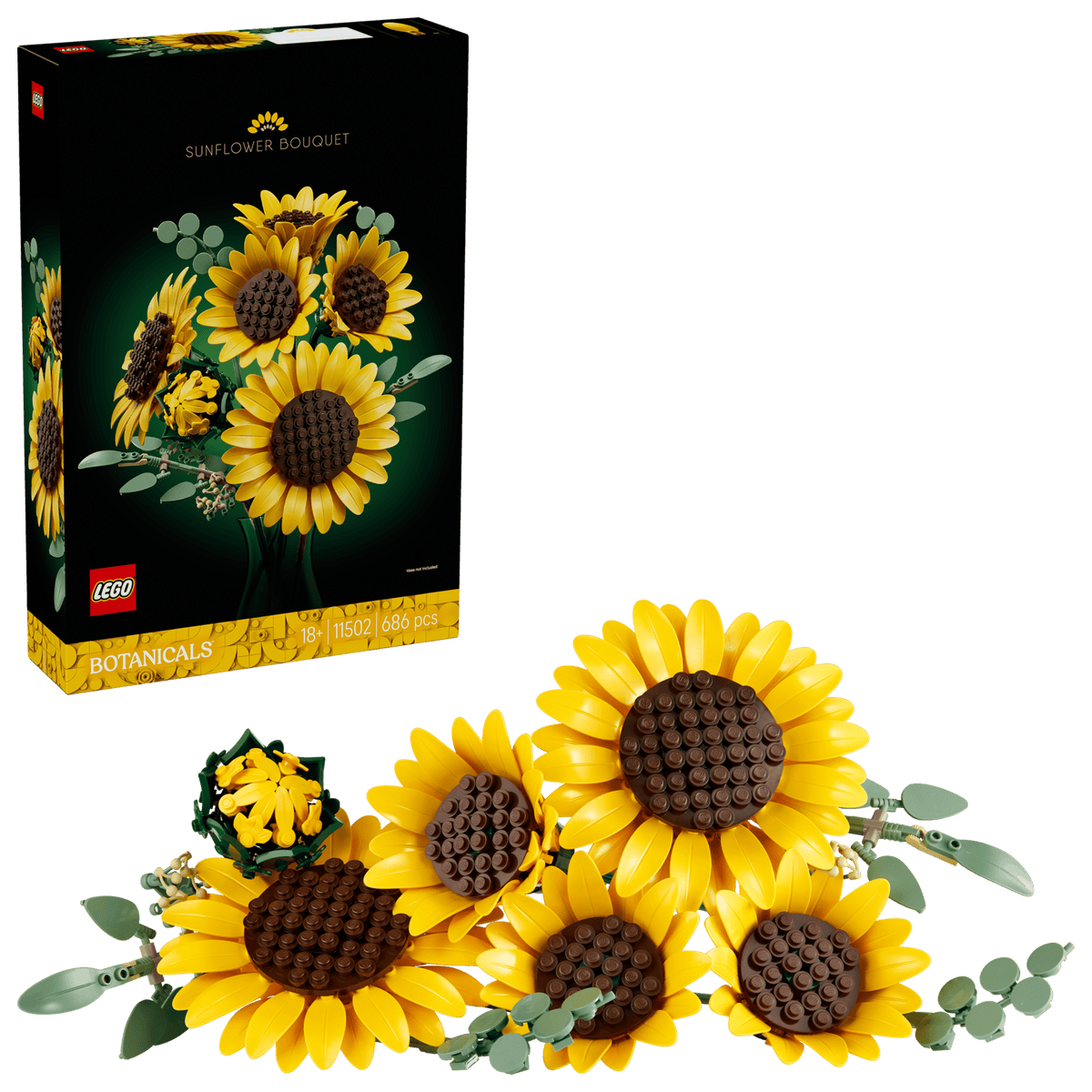 LEGO Botanicals 11502 Auringonkukkakimppu