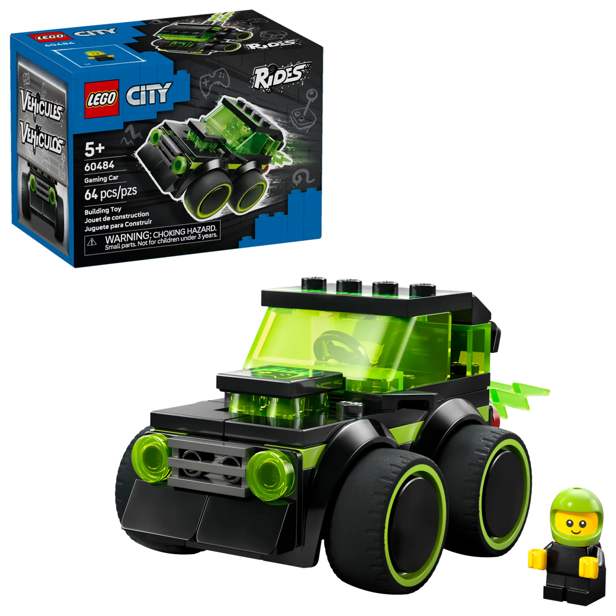 LEGO City 60484 Menopelit – Pelikilpa-auto