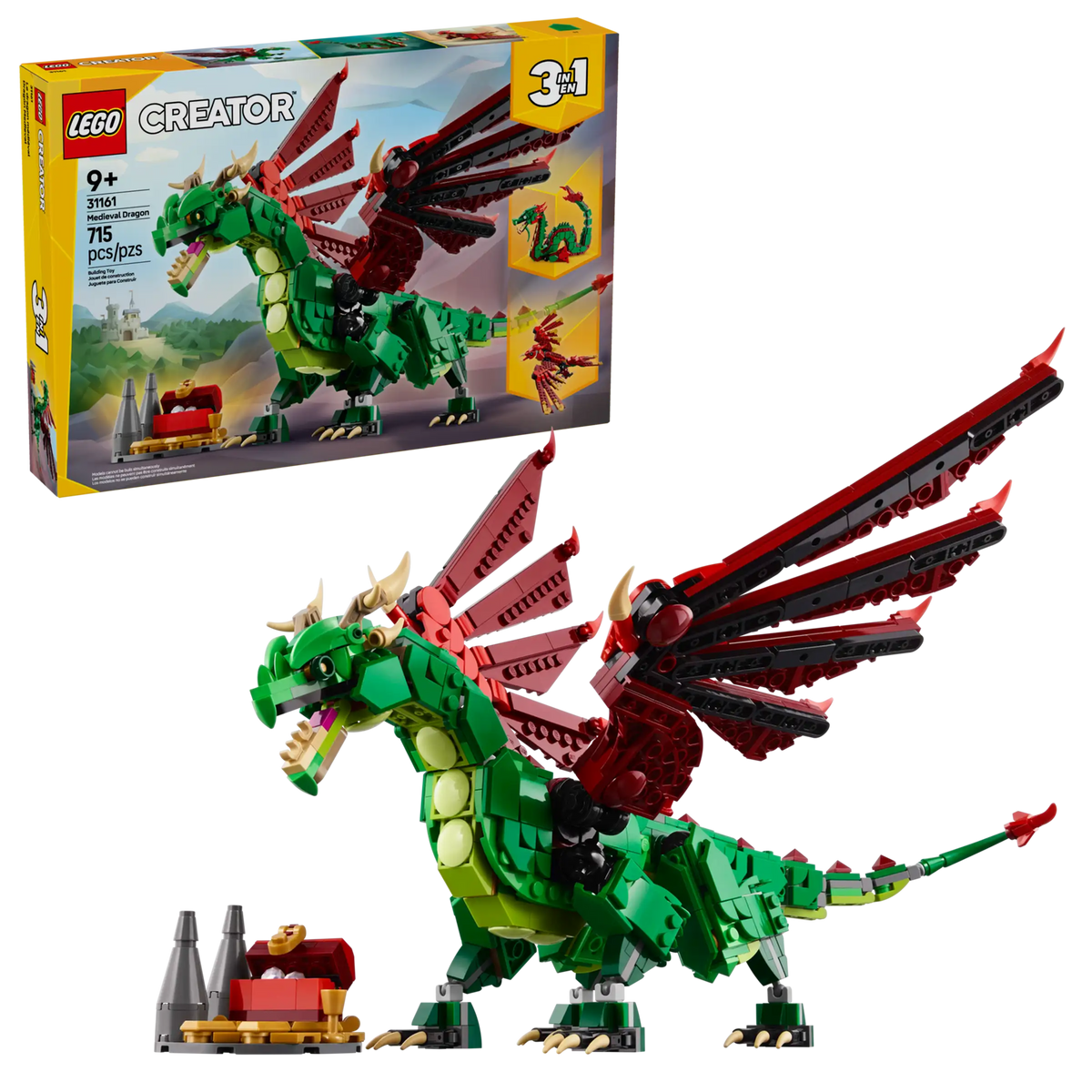 LEGO Creator 31161 Keskiaikainen Lohikäärme