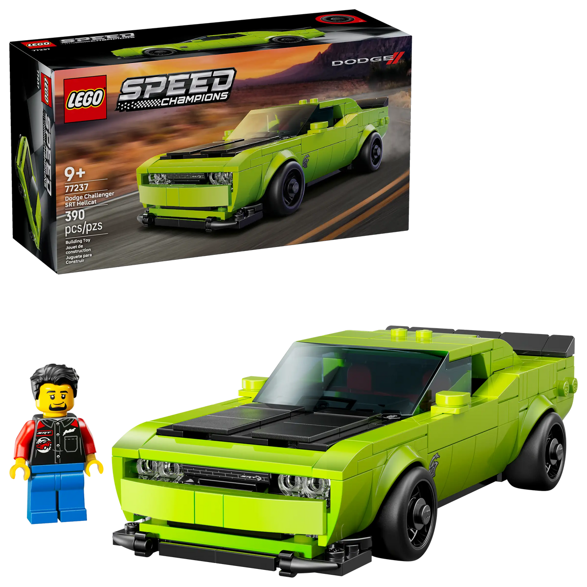 LEGO Speed Champions 77237 Dodge Challenger SRT Hellcat