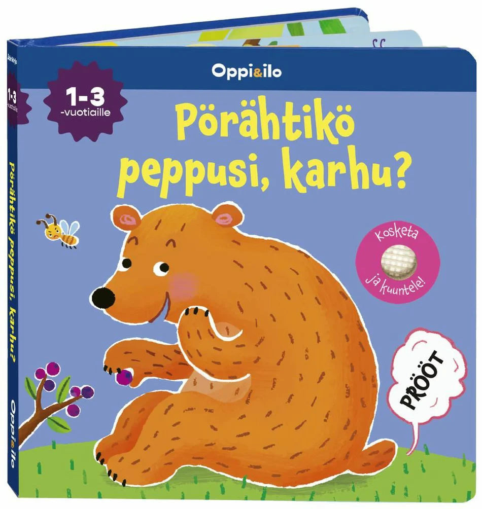 Oppi ja Ilo Pörähtikö Peppusi, Karhu? Äänikirja