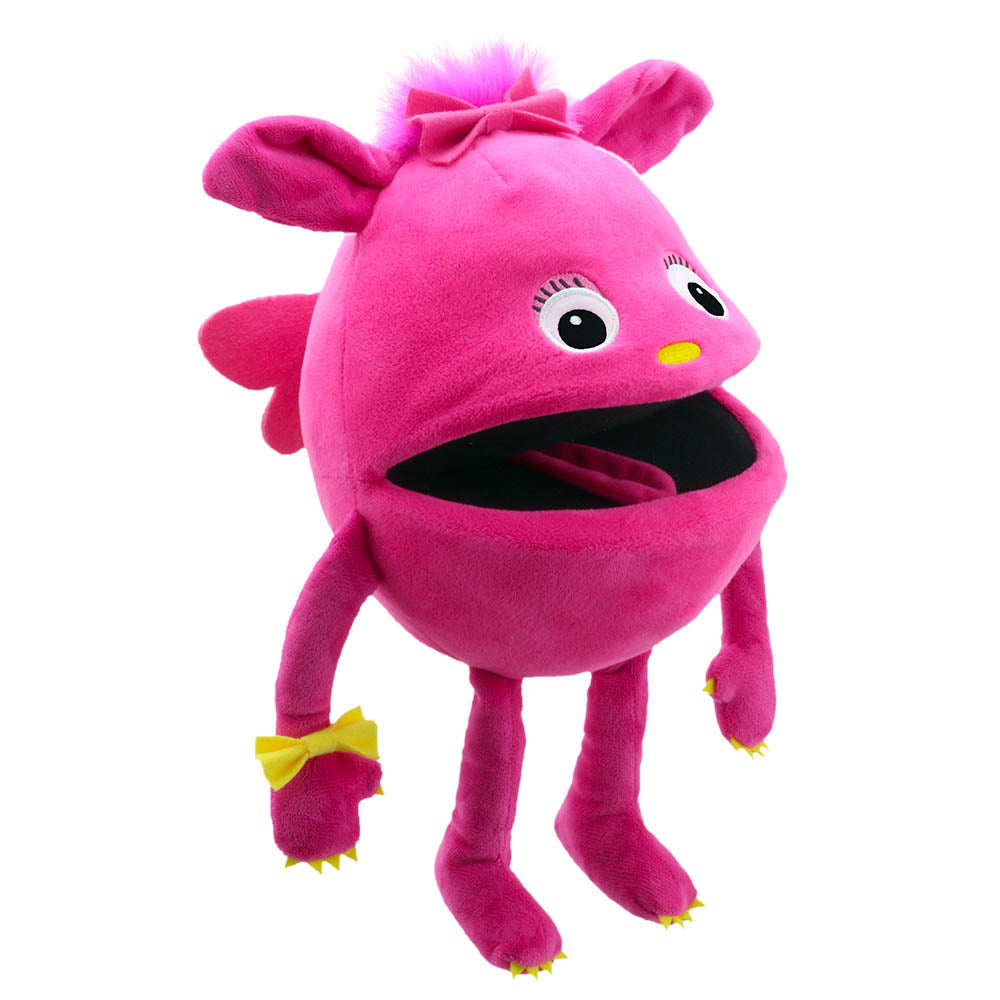 The Puppet Company Käsinukke Baby Monsteri Pinkki