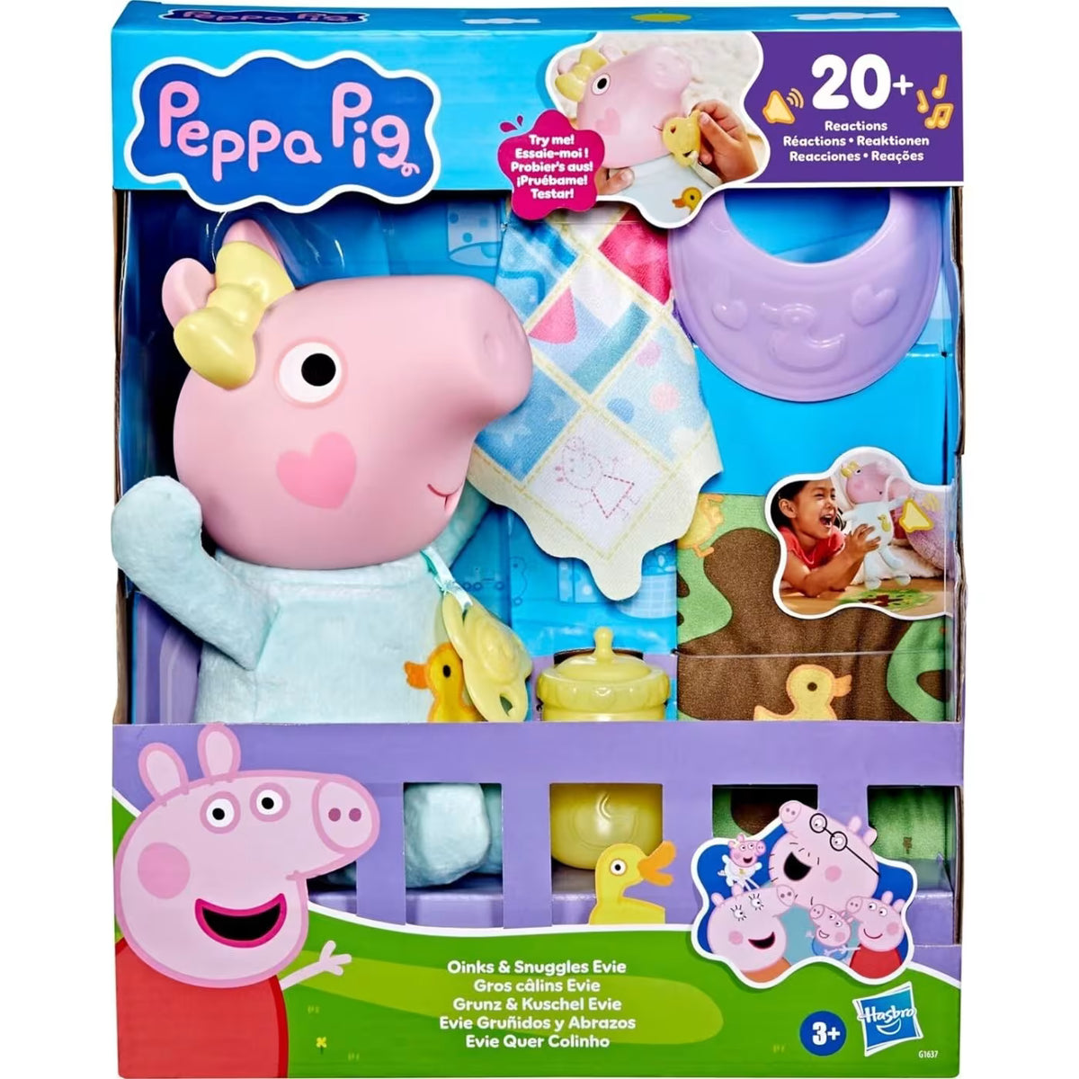 Pipsa Possu Oinks & Snuggles Interaktiivinen Evie