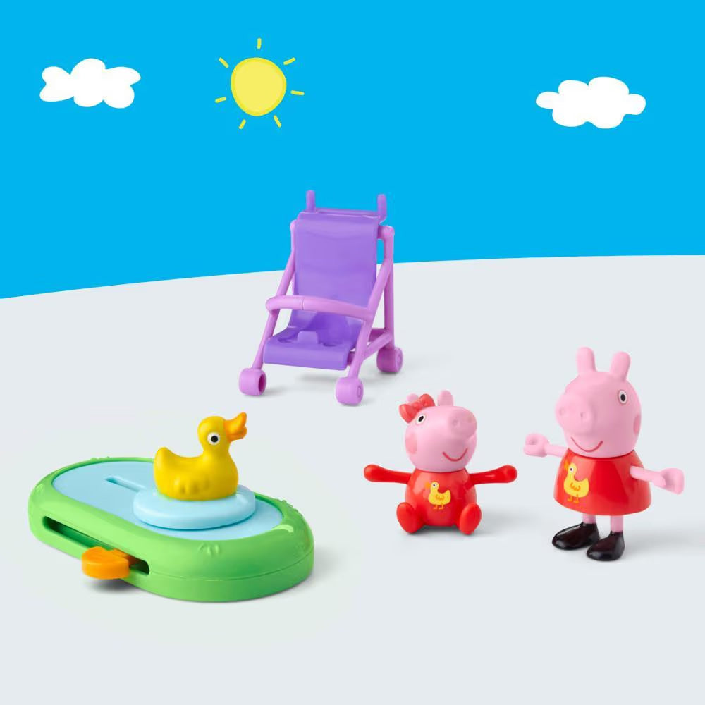 Pipsa Possu ja Evie Puistossa Leikkisetti
