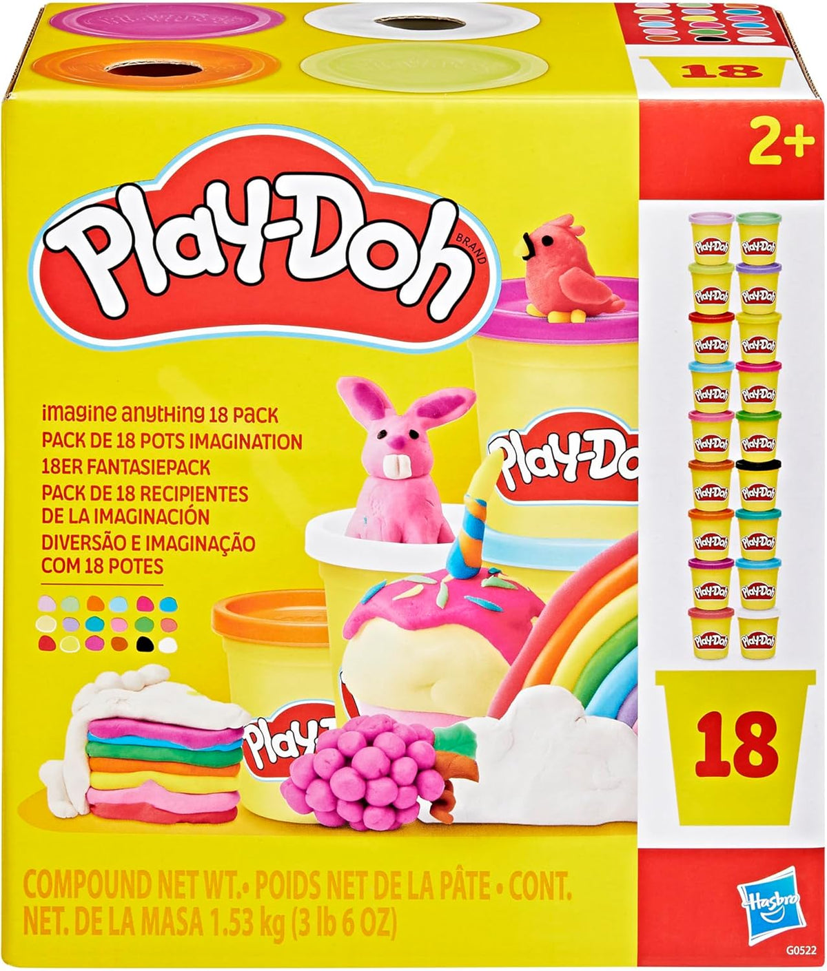 Play-Doh Muovailuvaha 18 Värin Pakkaus