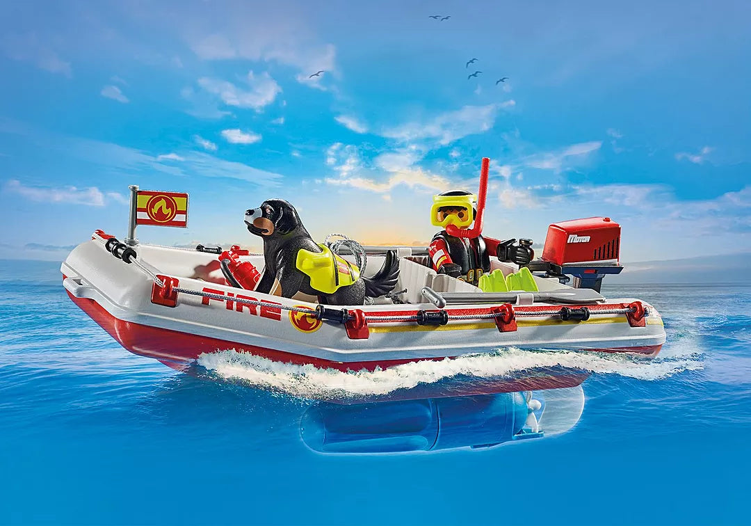 Playmobil Action Heroes 71464 Sammutusvene ja Vesiskootteri