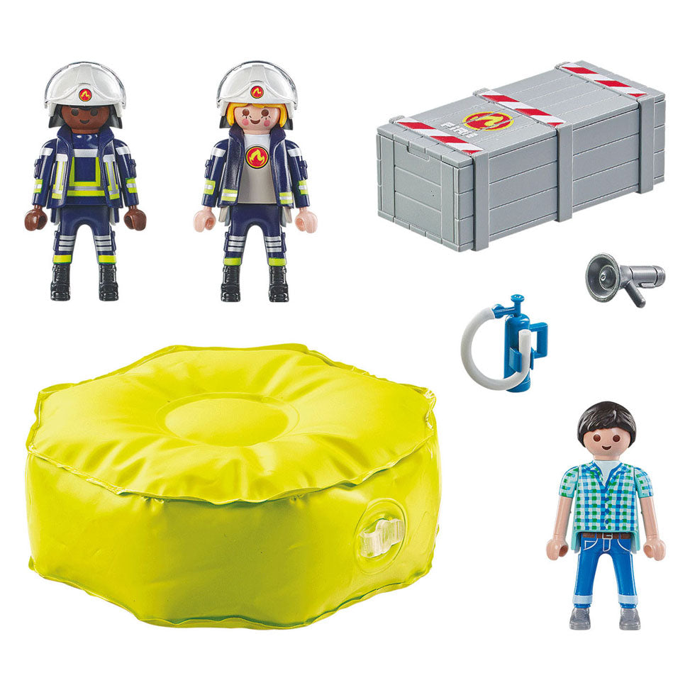 Playmobil Action Heroes Palopelastajat ja Ilmatyyny