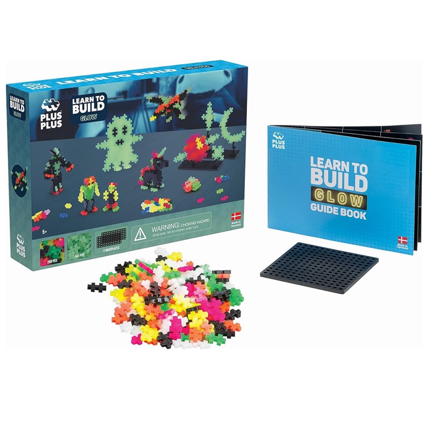 Plus-Plus Learn To Build, Glow In The Dark 500 Osaa