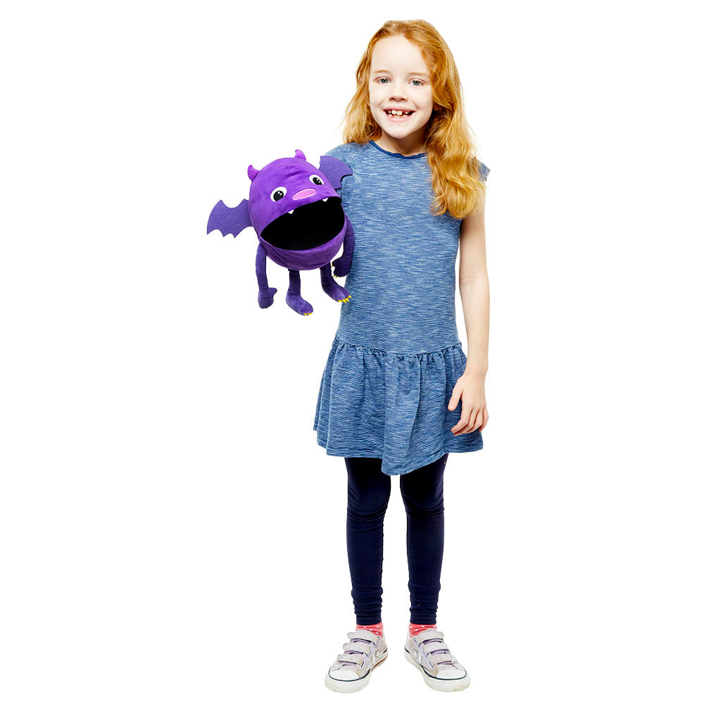 The Puppet Company Käsinukke Baby Monsteri Violetti