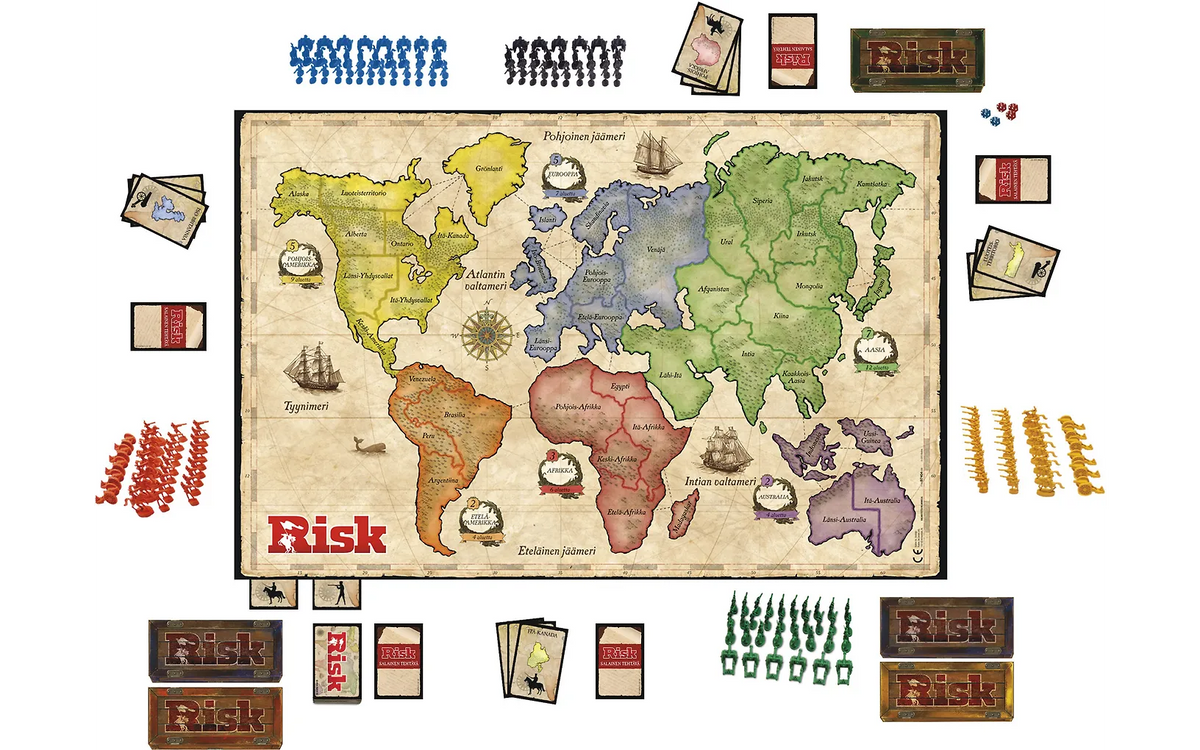Risk Strateginen Valloituspeli