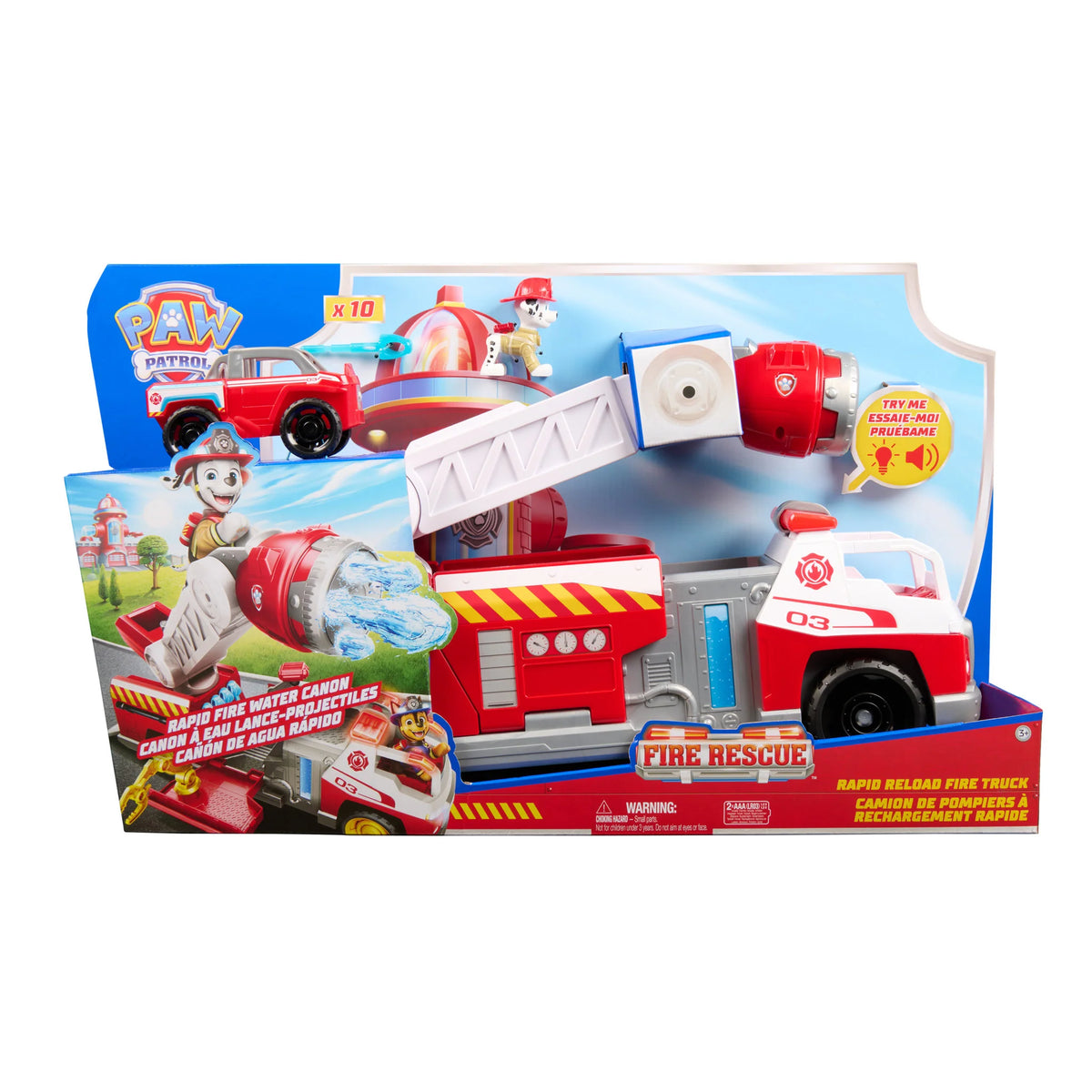 Ryhmä Hau Fire Rescue Deluxe Firetruck Samppa