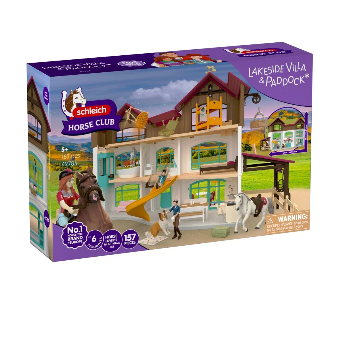 Schleich 42785 Lakeside Villa & Paddock