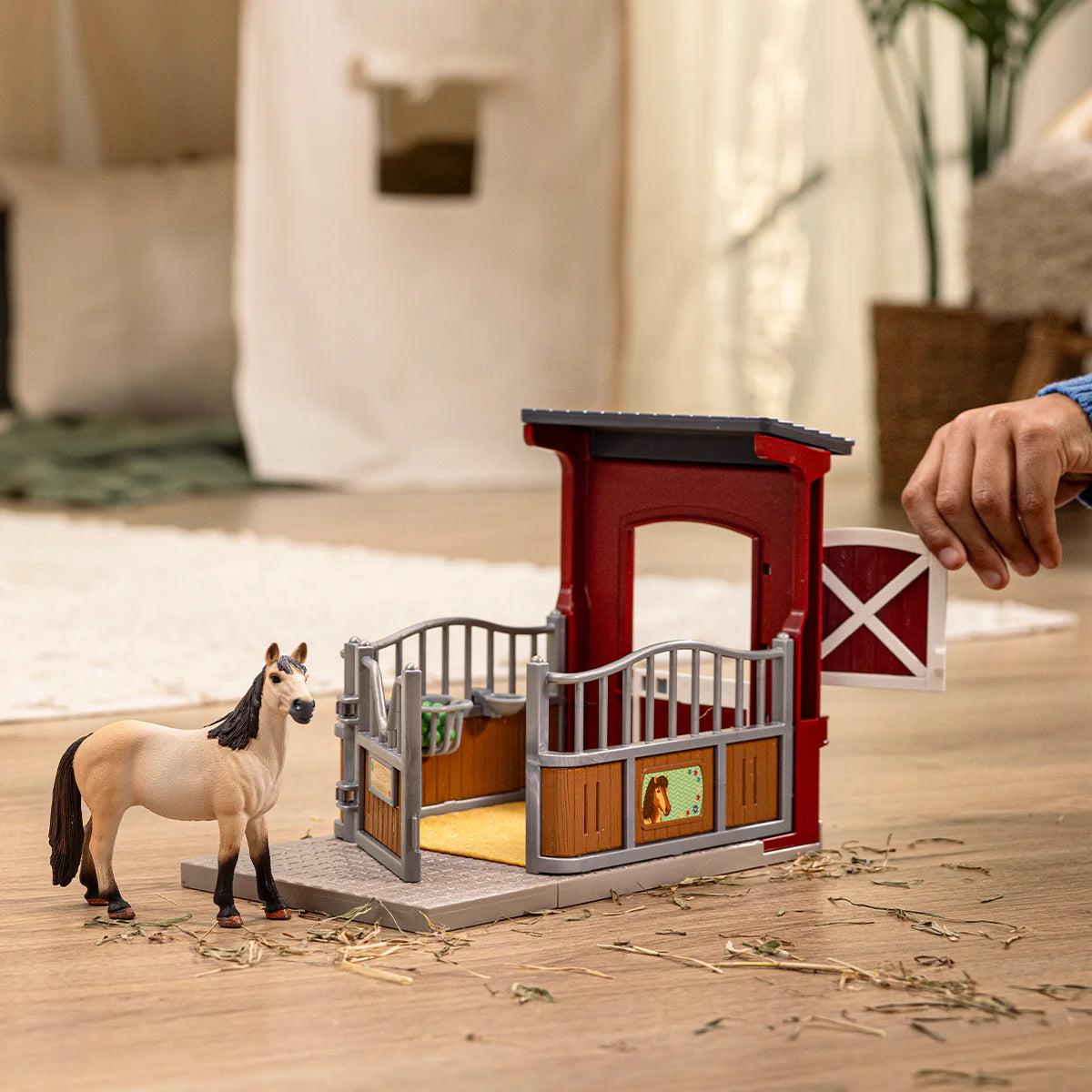 Schleich Farm World 42724 Karsina/Pilttuu ja Mustangitamma