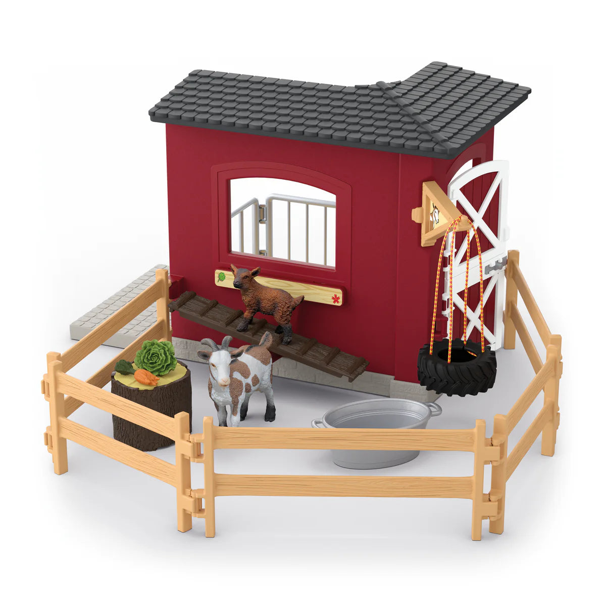 Schleich Farm World 42726 Vuohitalli