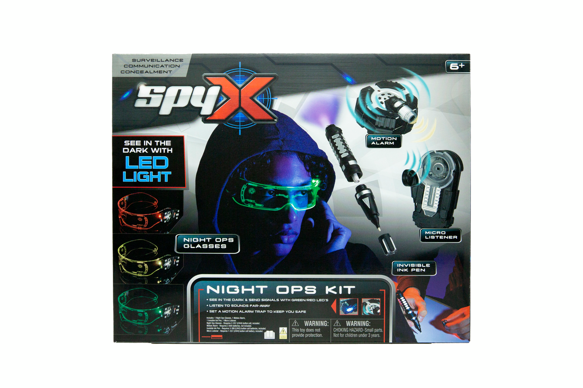 Spy X Night Ops Vakoilijan Yö Vakoiluvälinesetti