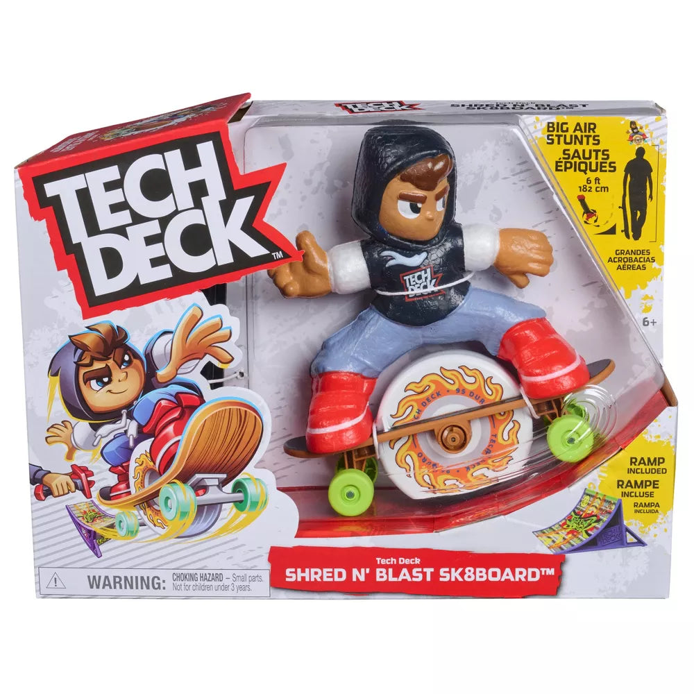 Tech Deck Ted Shred N' Blast Skateboard Lähetettävä Skeittari