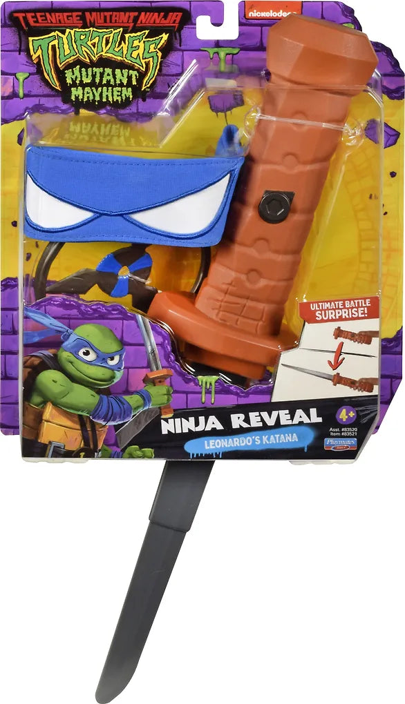 Teini-ikäiset Mutanttininjakilpikonnat Turtles Naamiais Varusteet Leonardo