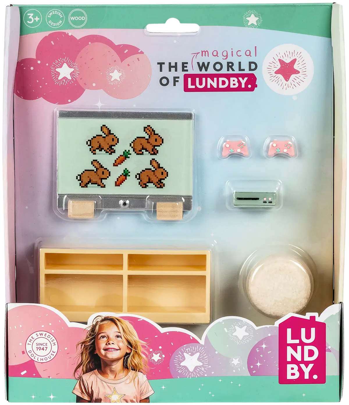 The Magical World of Lundby Nukkekoti TV ja Pelihuone